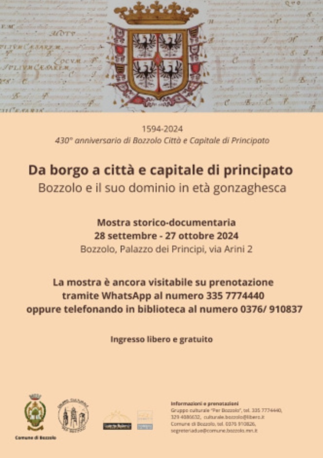 Mostra "Da Borgo a Città e Capitale di Principato"